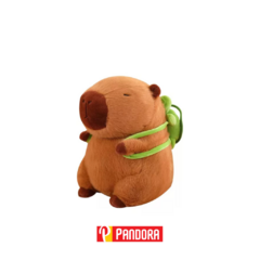 PELUCHE CAPYBARA GRANDE CON MOCHILA/ACCESORIO (109819)