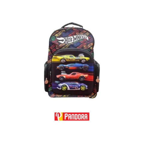 MOCHILA HOT WHEELS 3D N18 COD:75118 WABRO (7453002806188)
