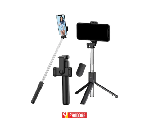 PALO DE SELFIE BLUETOOTH 73,5CM JC-05 (6229860392054)