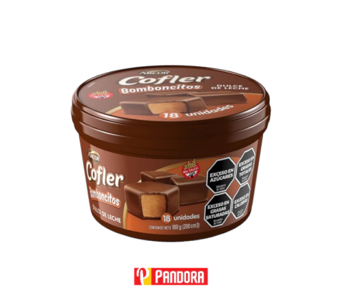 HELADO BOMBONCITOS COFLER DULCE DE LECHE 18 UNIDADES (7790580135874)