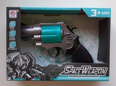 PISTOLA CON LUCES SPACE WEAPON (5520100425862)