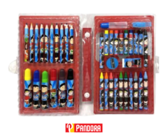 CANOPLA JUSTICE LEAGUE CON SET DE UTILES FL402 (092626526385) - comprar online