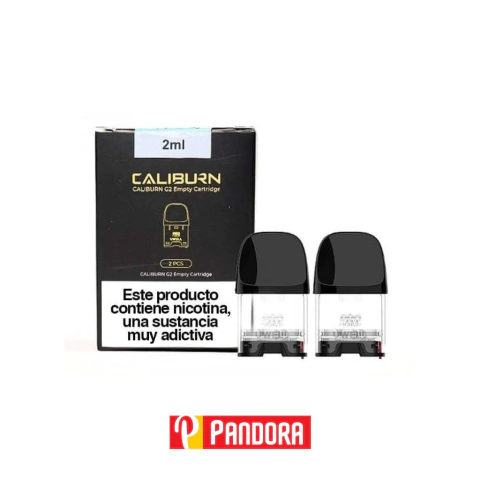 CARTUCHO DE RECAMBIO CALIBURN G2 TENET PRO 2ML (6941736504087)