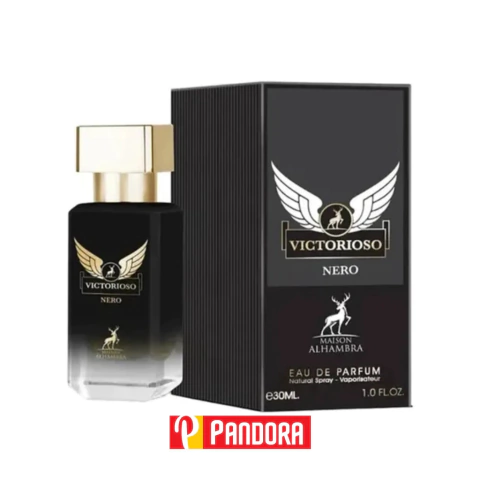 PERFUME ALHAMBRA VICTORIOSO NEGRO 30ML (6290360596488)