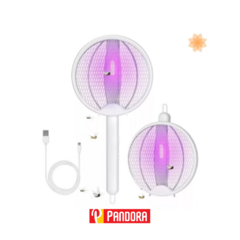 RAQUETA/LAMPARA MATA INSECTOS RECARGABLE USB (2400000046035)
