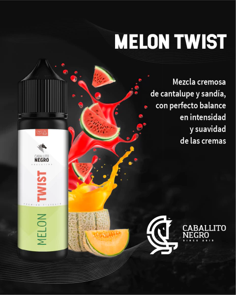 LIQUIDO CABALLITO NEGRO MELON TWIST 60ML-3MG (109172)