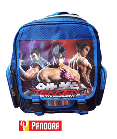 MOCHILA CON LAPICES TEKKEN (03350)