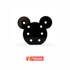 LAMPARA PLASTICA CON FOCOS Y FORMA DE MICKEY (10499)