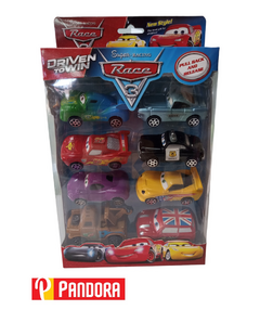AUTOS CARS RACE 3 X8 NO.757-4 (00683)