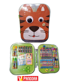CANOPLA TIGRE CON SET DE UTILES FL201 (092626526316)