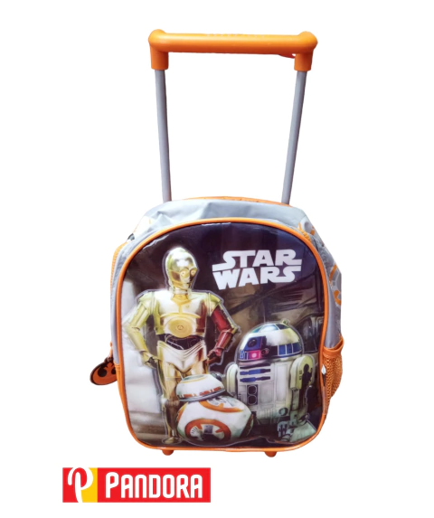 MOCHILA C/CARRO STRA WARS ART:89201 (7453002795031)