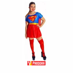 DISFRAZ SUPER CHICA CROSTI ADOLECENTE/ADULTO (10371)
