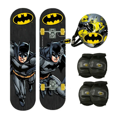 SET SKATE BATMAN CON CASCO + SET DE PROTECCIÓN (7450077091181) - comprar online