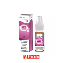 NIC SALT IMP. ELFBAR "ELFLIQ" 35MG X 30ML - GRAPE (7363738960217)