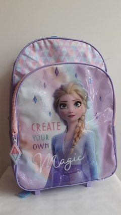 MOCHILA C/CARRO N18 FROZEN MAGIC COD:56803 (7453002802692)