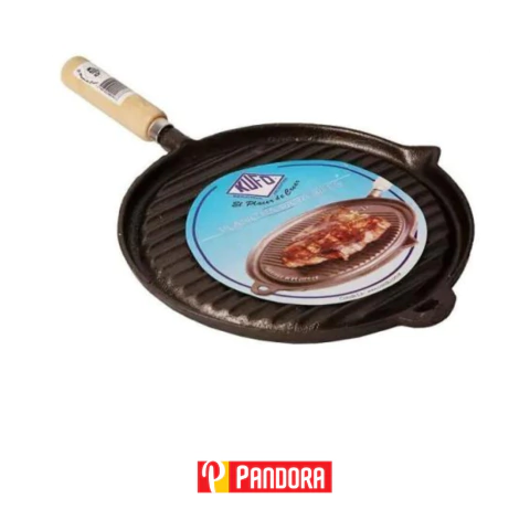 BIFERA DE HIERRO CON MANGO MADERA GRANDE Nº4 (10625)