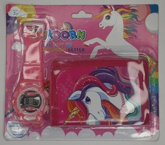 BILLETERA CON RELOJ LOL (6900328563284) - tienda online
