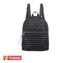 MOCHILA PUFF NEGRO TRENDY COD:16185 (4790030161858)