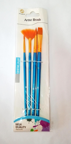SET DE PINCELES X4 ARTIST BRUSH (6908560230513)