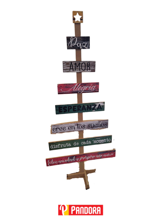 ARBOL 8 TABLAS 90CM (03257)