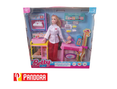MUÑECA BETTY PEDIATRA CON BEBE NO.SR8938 (03758)