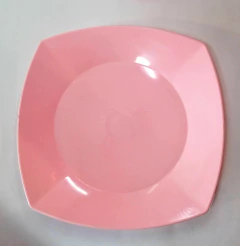 PLATO DE PLASTICO CUADRADO PLAYO TANZO (02521) - comprar online
