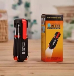 LINTERNA CON DESTORNILLADORES 8 IN ONE (00458) - comprar online