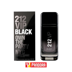 PERFUME 212 VIP BLACK CAROLINA HERRERA 100ML (8411061043844) - comprar online