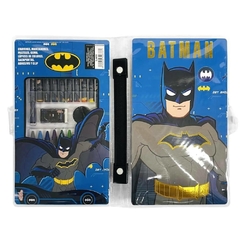 CANOPLA BATMAN CON SET DE UTILES (092626526361)