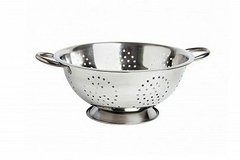 COLADOR 34 CM ACERO INOXIDABLE (02254)