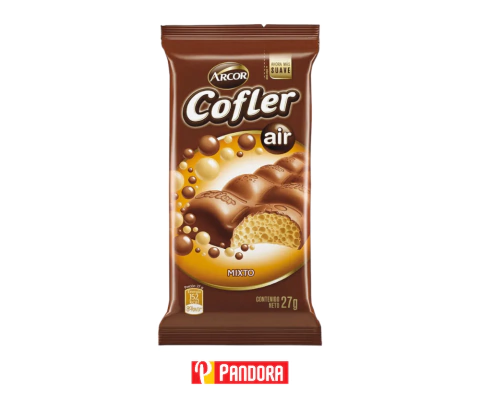 CHOCOLATE COFLER AIR MIXTO 27GR (7790580103385)
