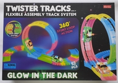 PISTA LUMINOSA + AUTO TWISTER TRACKS 360ª (2018522400244)