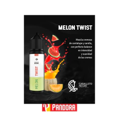 LIQUIDO CABALLITO NEGRO MELON TWIST 120ML 0MG (110589)