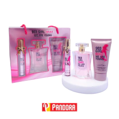 SET DE PERFUME X 3 903 GIRLG BRAVE (6936664344751) en internet