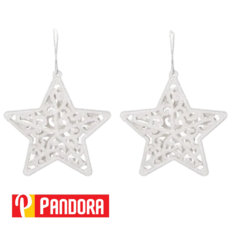 COLGANTE NAVIDEÑO ESTRELLAS X2 (03220)
