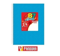 CUADERNILLO T/D 21X27MM X60H CELESTE LAPRIDA (7792216855699)