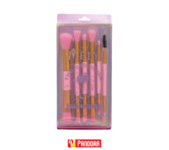 SET DE BROCHAS DOBLES X6 MELY (6926641007946)