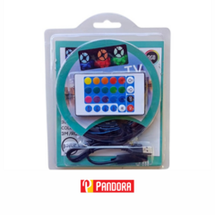 TIRA LED RGB 3MTS CON PUERTO USB (00794)