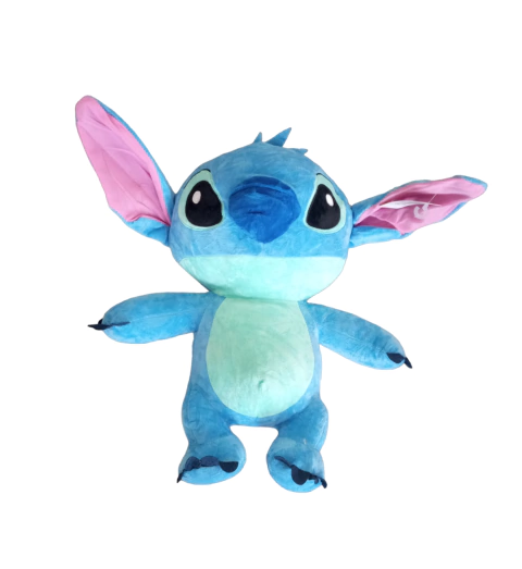 PELUCHE STITCH 45CM AZUL/ROSA (01724)