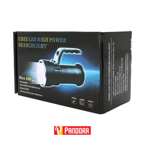 LINTERNA RECARGABLE MAX 800 LUMENS (6000051715629)