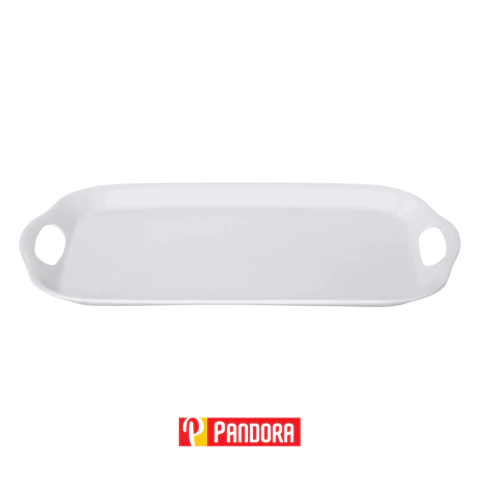 BANDEJA C/ASA MELAMINA BLANCA ART:75118 (4068407351183)