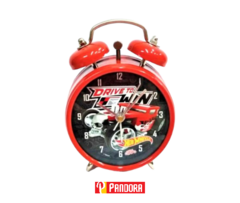 RELOJ DESPERTADOR HOTWHEELS HW731 (092626455258) - comprar online