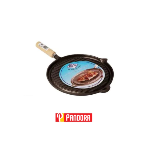 BIFERA DE HIERRO CON MANGO MADERA CHICA Nº3 (10624)