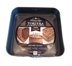 TORTERA ANTIADHERENTE HOME BASICS 27X27CM (7781911320830)