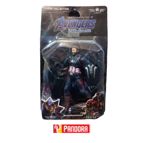 BLISTER AVENGERS END GAME X 1 CAPITAN AMERICA SIN CASCO (109463)