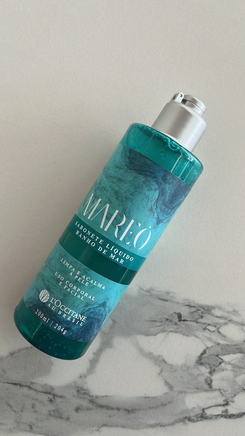 SABONETE LÍQUIDO BANHO DE MAR 200ML L'OCCITANE AU BRÉSIL