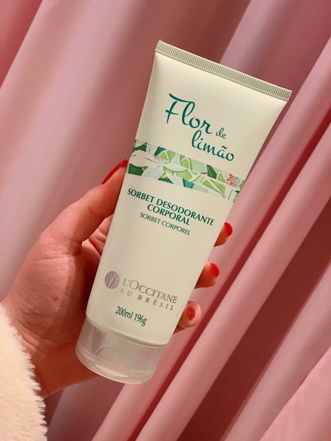 SORBET DESODORANTE CORPORAL FLOR DE LIMÃO 200ML L'OCCITANE AU BRÉSIL
