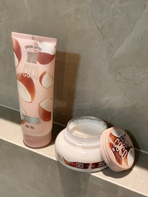ROTINA BANHO E HIDRATAÇÃO COCO