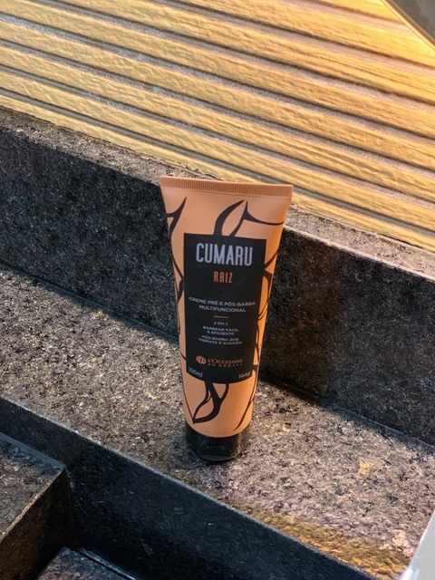 CREME PRÉ E PÓS-BARBA MULTIFUNCIONAL CUMARU RAIZ 150ML L'OCCITANE AU BRÉSIL