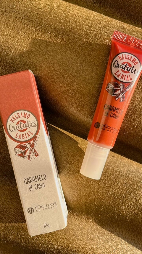 BÁLSAMO LABIAL CARAMELO DE CANA L'OCCITANE AU BRÉSIL